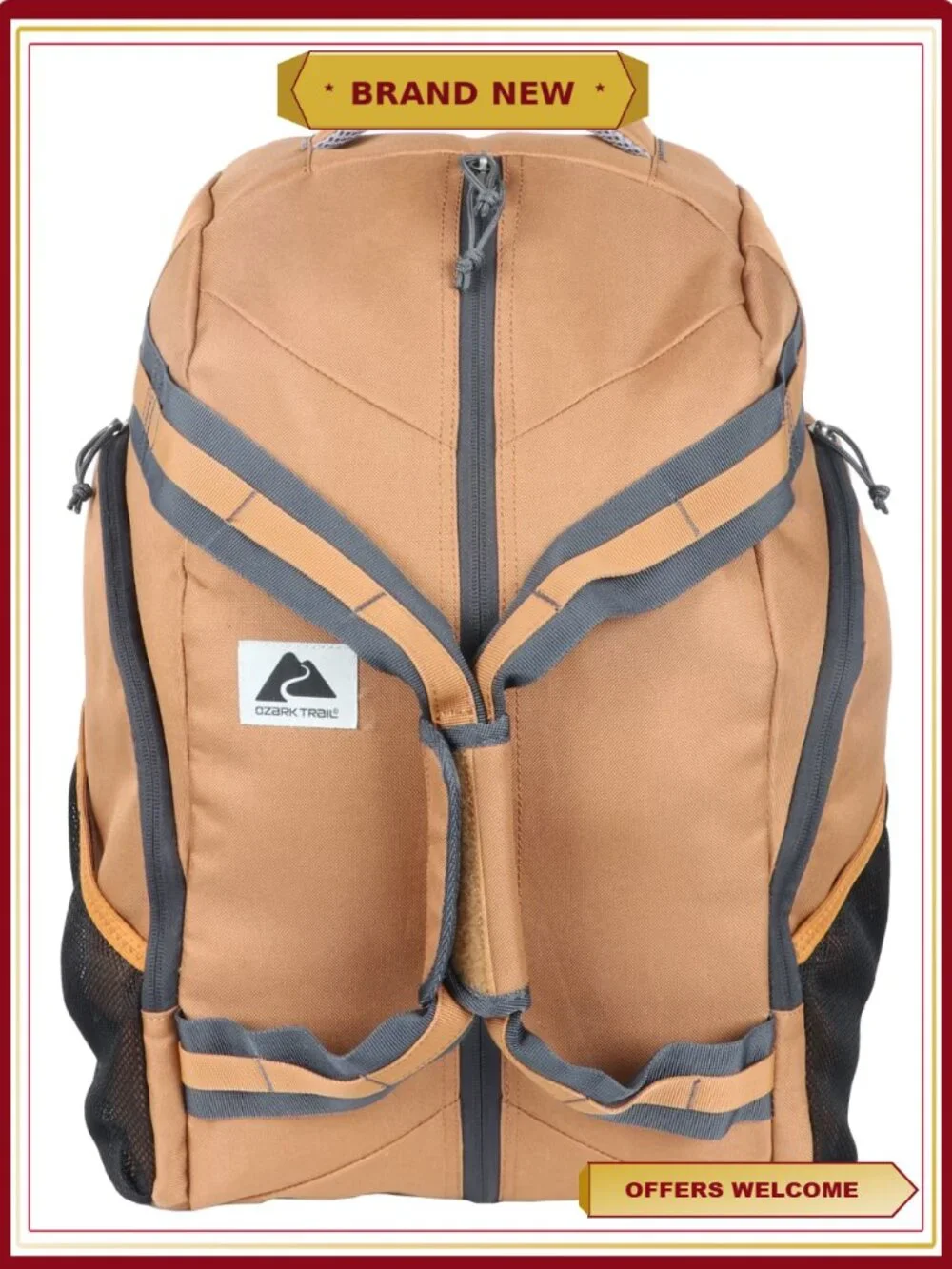Convertible Backpack Duffel 35L Polyester Travel Gear